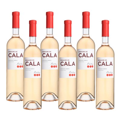 Case of 6 Domaine de Cala Prestige Rose Wine 70cl Wine